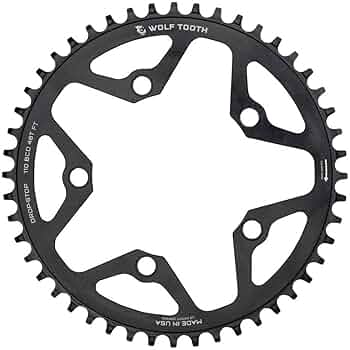 ウルフトゥース 110BCD Chainring For Shimano 48t Amazon | ウルフトゥース(Wolf Tooth) 110 BCD 5 Bolt Chainring